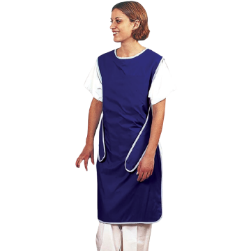 Tablier demi-chasuble anti-x plombé (attache velcro) - Eq pb 0.50 mm