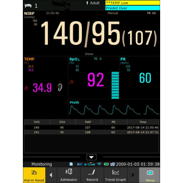 Moniteur patient multiparamétrique Edan IM3 avec écran tactile (PNI, SpO2, avec ou sans Temp.)