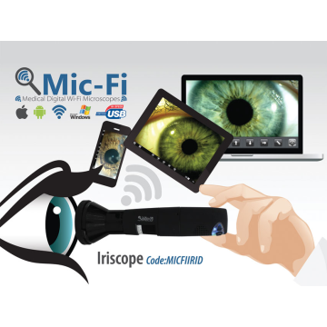 Iridoscope Mic Polarise, Wifi et USB