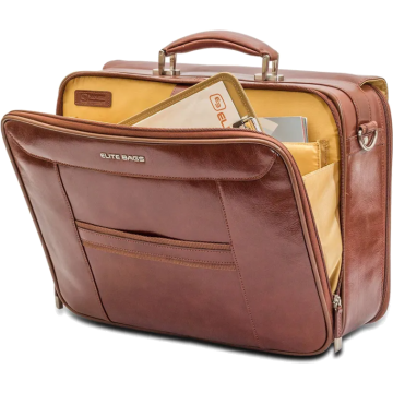 Mallette médecin en cuir Elite Bags Doctor's