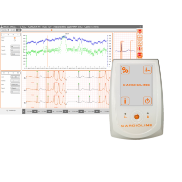Enregistreur Holter ECG Cardioline Walk400h (3/12 canaux)